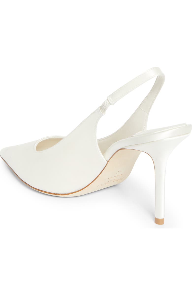 Jimmy Choo Love Pointed Toe Slingback Pump, Alternate, color, Ivory