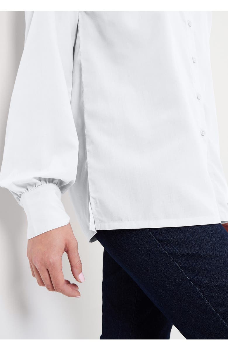 June + Vie Poplin La Vie Tunic, Alternate, color, Black