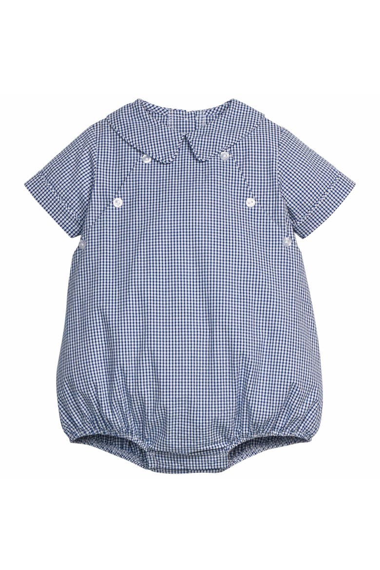 Cotton Walker Bubble, Main, color, Royal Seersucker Gingham