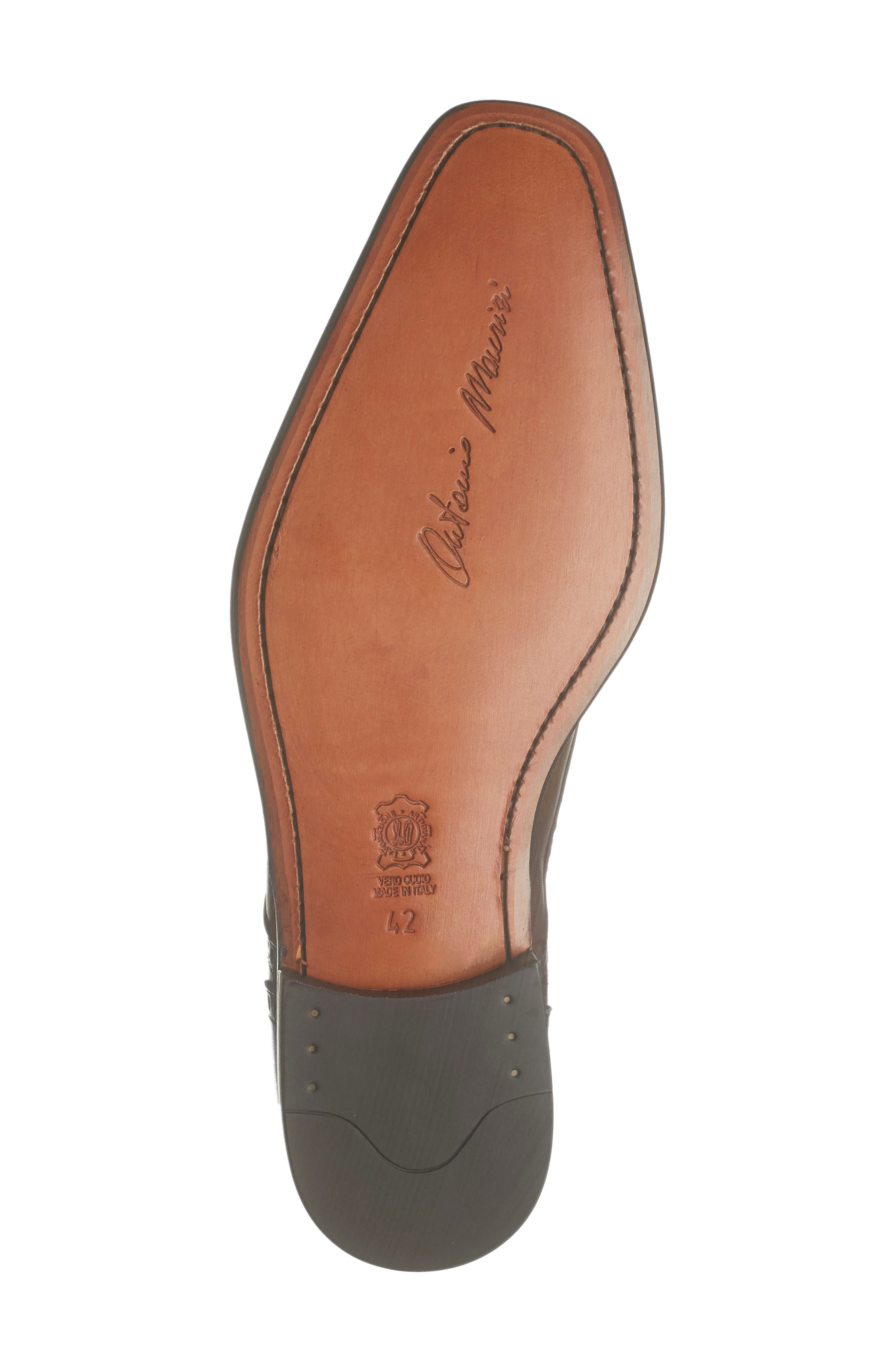 ANTONIO MAURIZI Leather Cap Toe Derby, Alternate, color, 