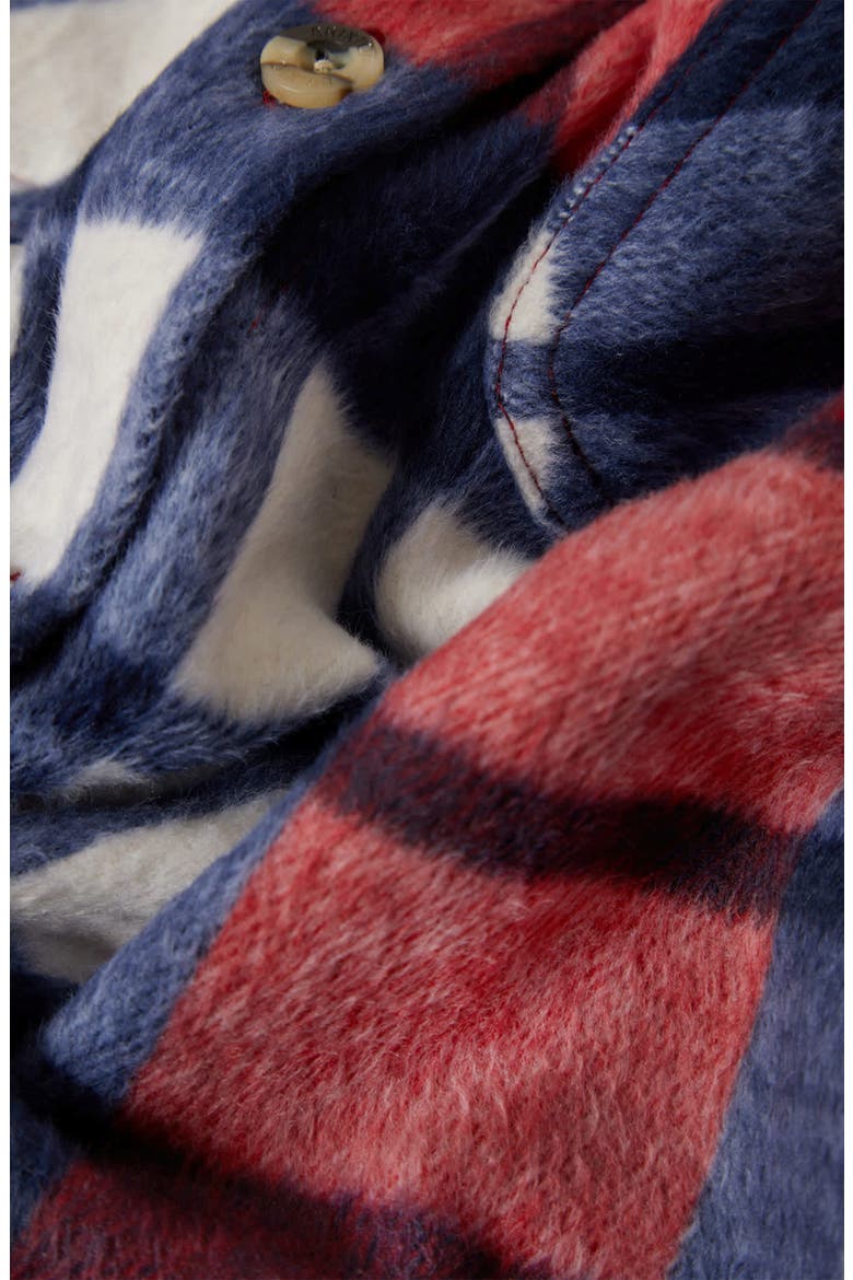 Bowery Plaid Flannel Button-Up Shirt, Alternate, color, ADRENALINE RUSH/ NAVY