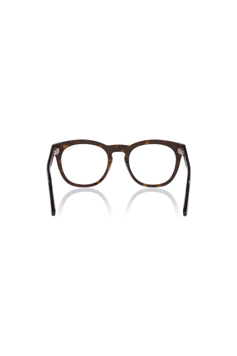 51mm Round optical glasses, Alternate, color, Tortoise