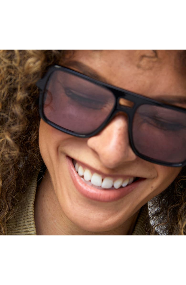 French Kiwis Eyewear Dallas Sunglasses, Alternate, color, Black