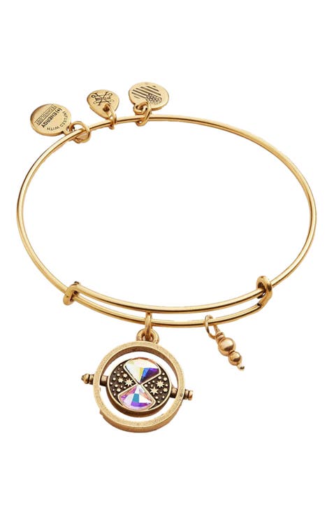 Harry Potter(TM) Time Turner Spinner Charm Bangle Bracelet