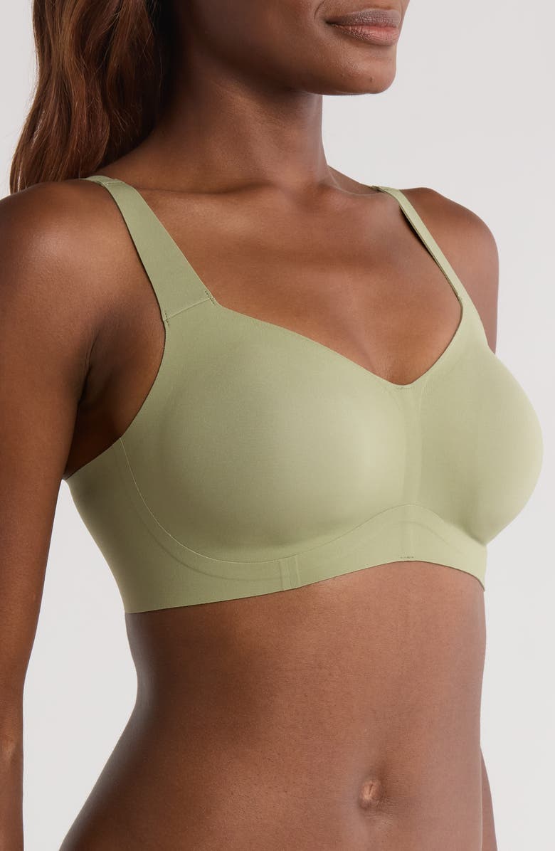 Evelyn & Bobbie Beyond Wireless Bra, Alternate, color, Matcha Green
