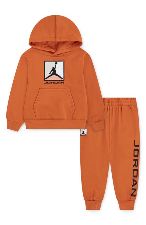 Kids' MJ Brushed Fleece Graphic Hoodie & Joggers Set (Toddler & Little Kid)