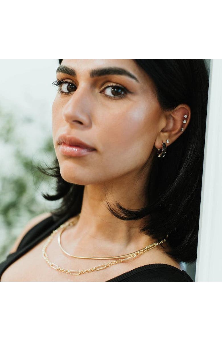 Ivy & Pearl Co. Golden Duo Necklace, Alternate, color, Gold