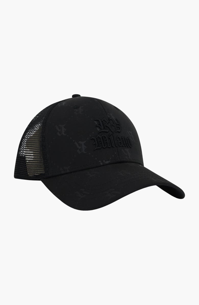 Roberto Vino RV Trucker Cap, Main, color, Black