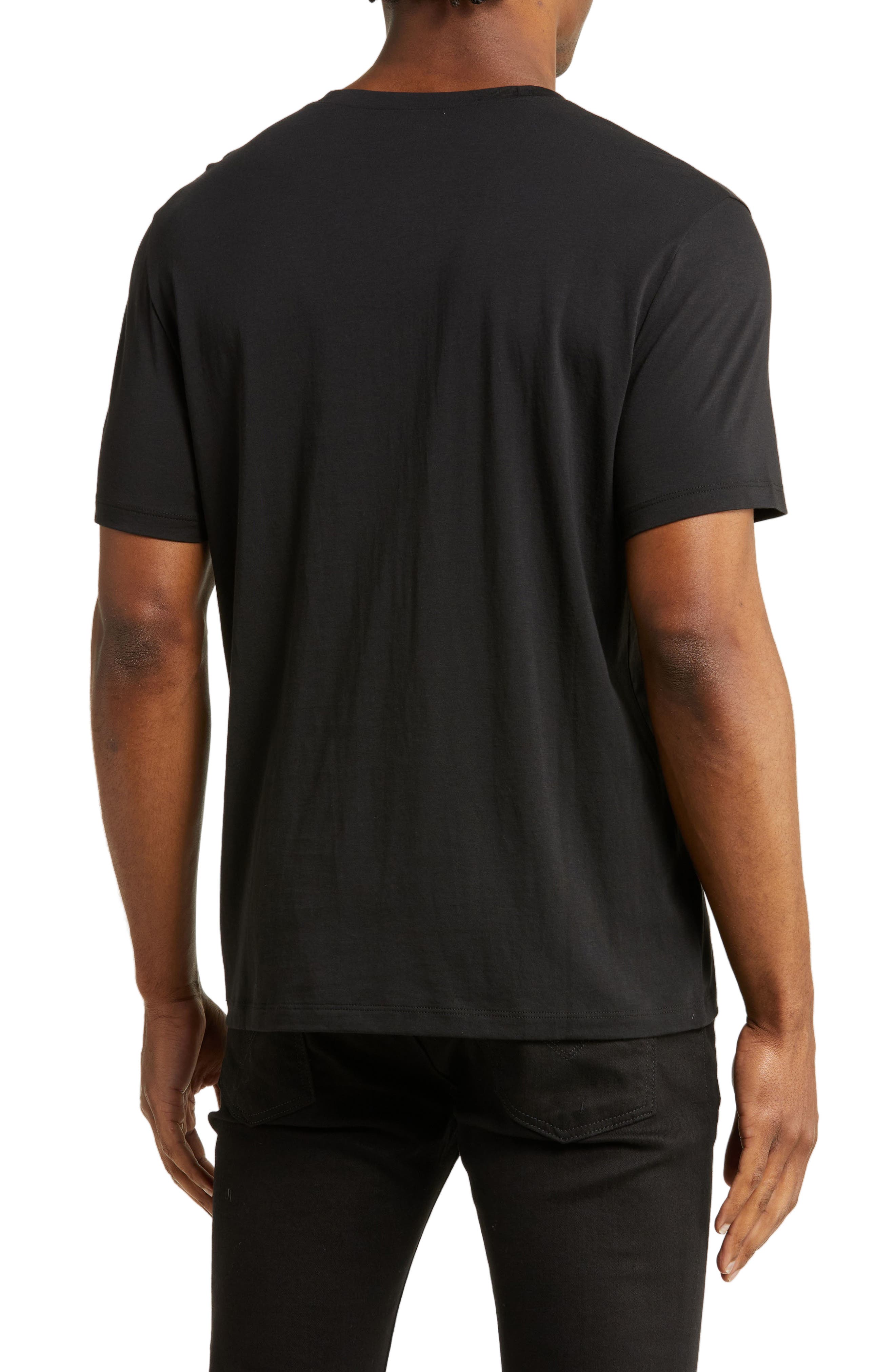 Solid Henley T-Shirt - image 2