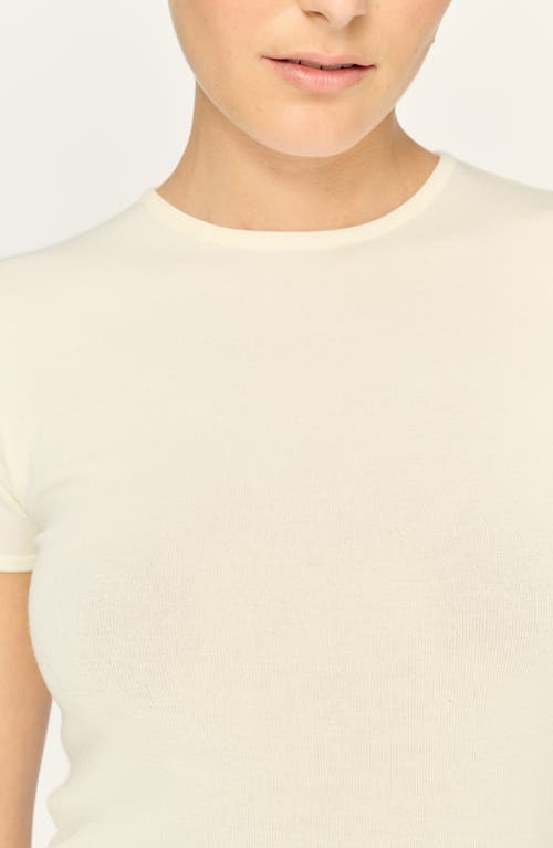 Dl1961 Instasculpt Knit Tee In Neutral