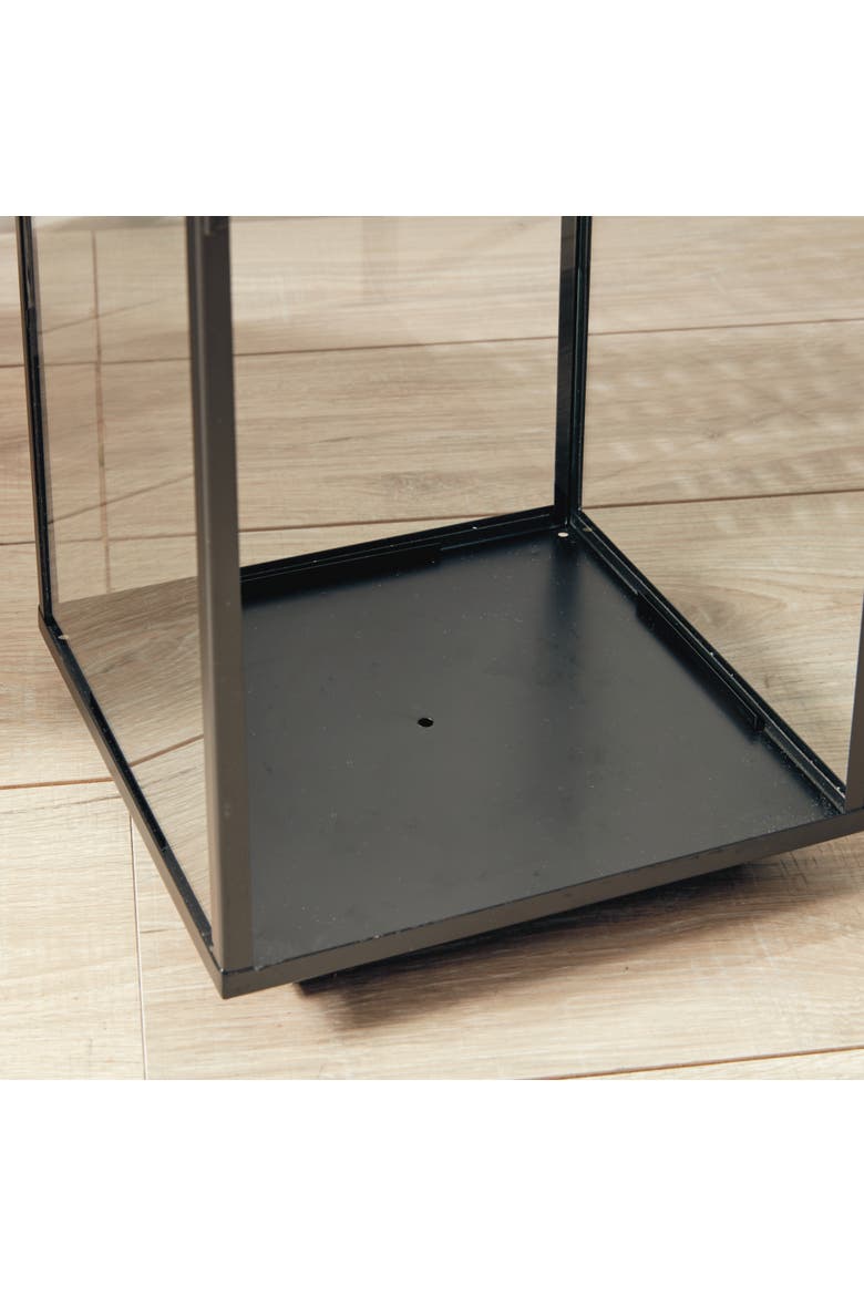 Alden Lantern, Alternate, color, Black