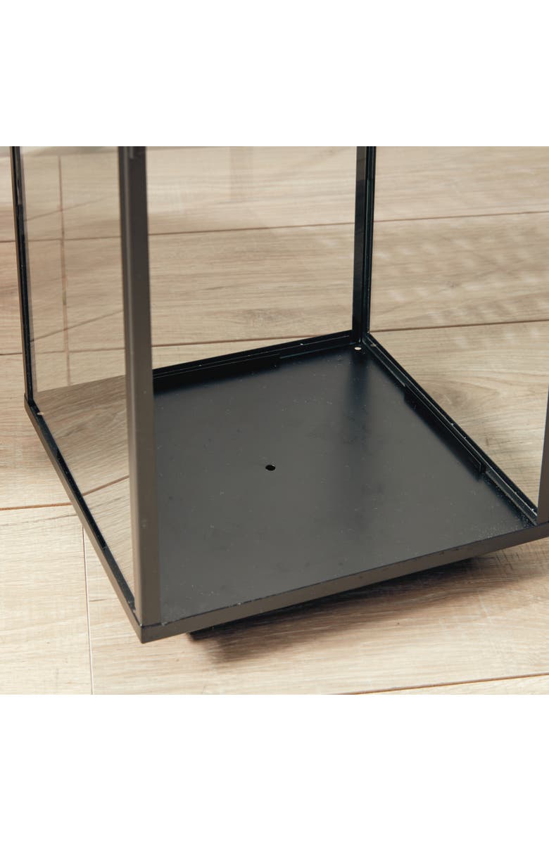 Napa Home & Garden Alden Lantern, Alternate, color, Black