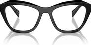 Prada 54mm Butterfly Optical Glasses
