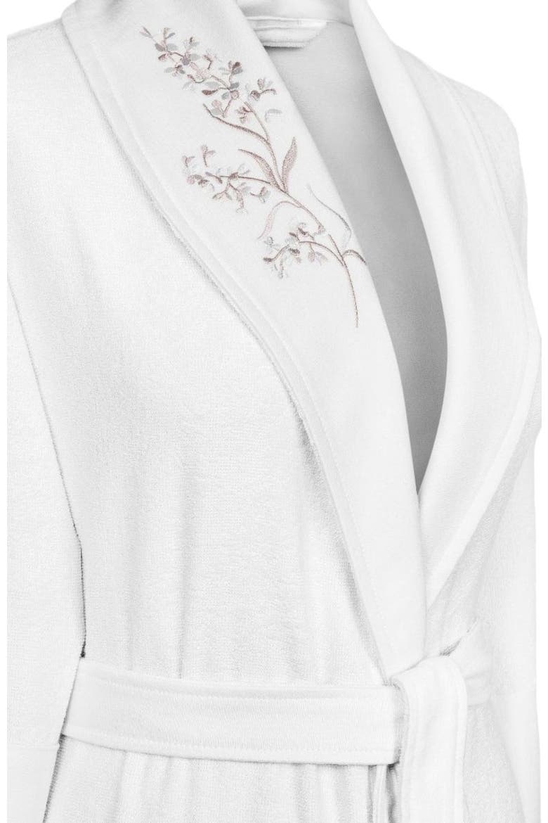 Solange Women's Bathrobe, Alternate, color, White