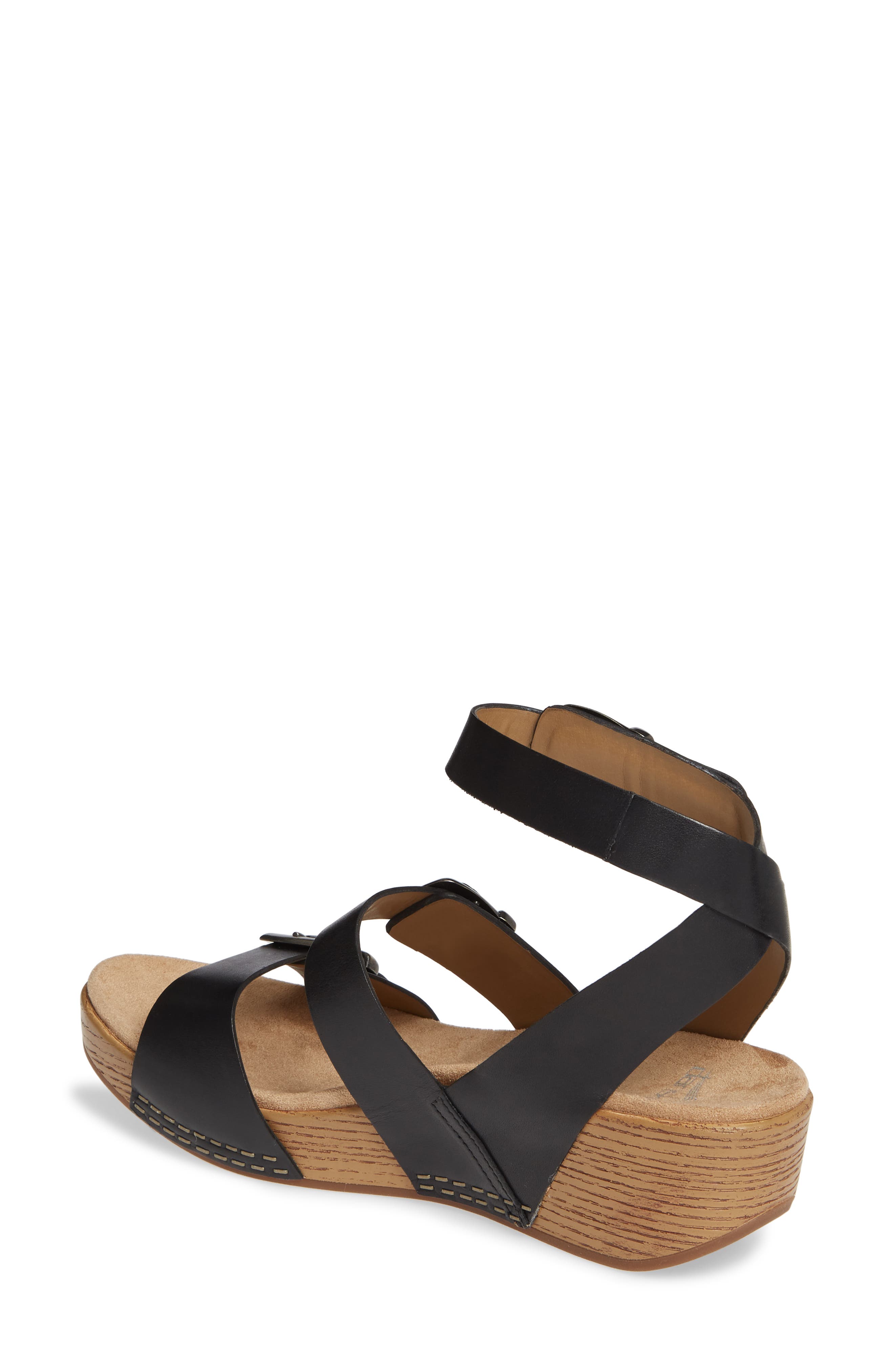 Dansko Lou Ankle Strap Sandal, Alternate, color, 