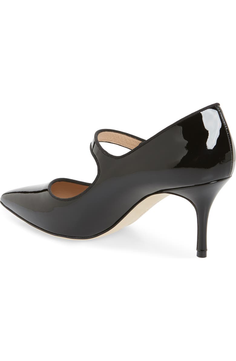 Manolo Blahnik Campari Pointed Toe Mary Jane Pump, Alternate, color,