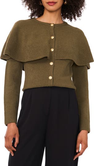 Cape Detail Cardigan