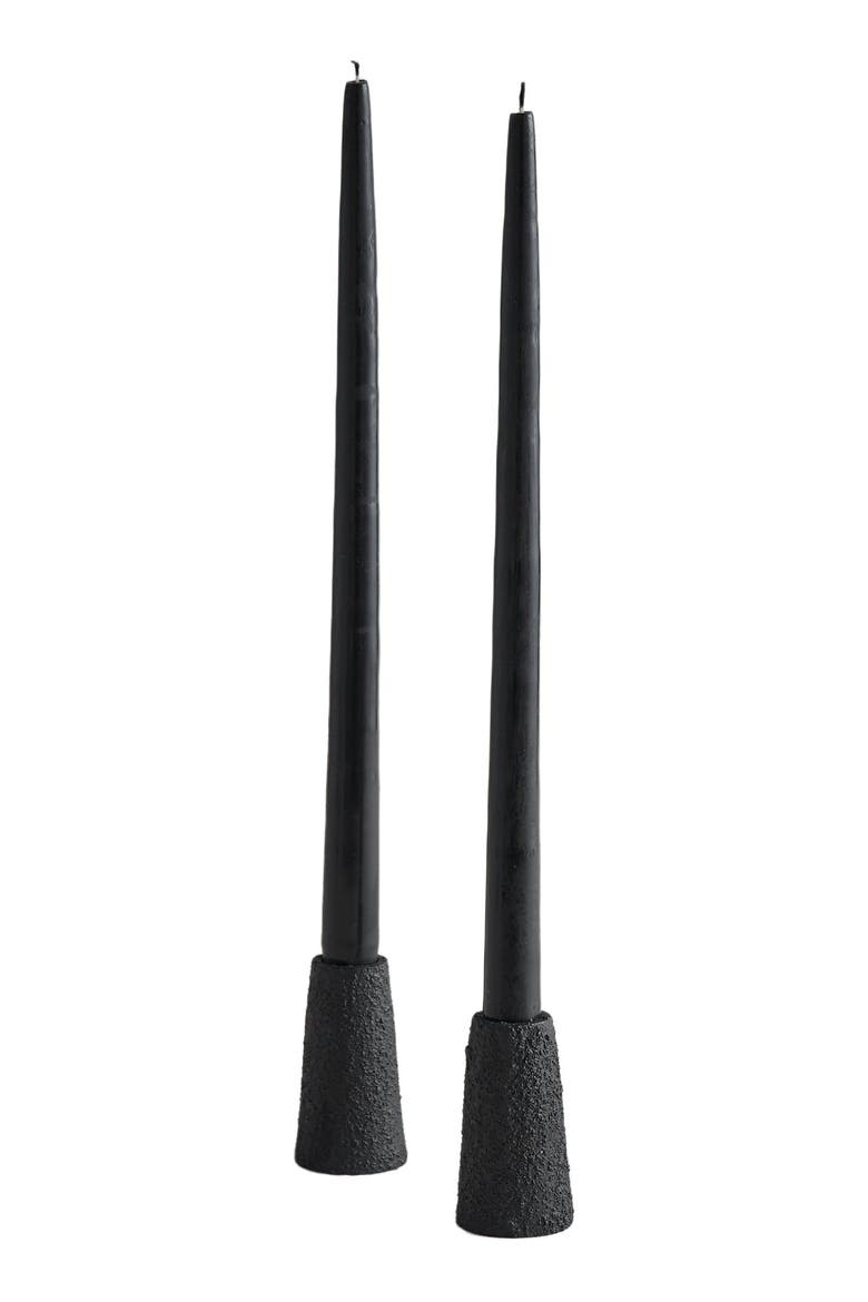 Taper Holders Set of 2, Main, color, Black