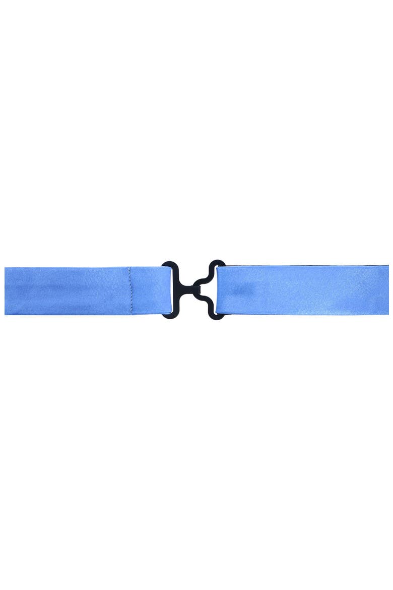 Sutton Solid Silk Bow Tie, Alternate, color, LIGHT BLUE