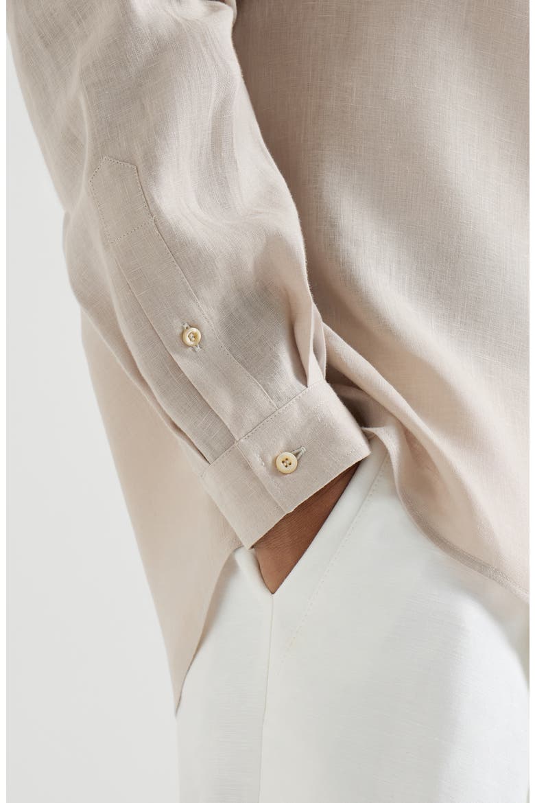 Linen shirt, Alternate, color, Yuta