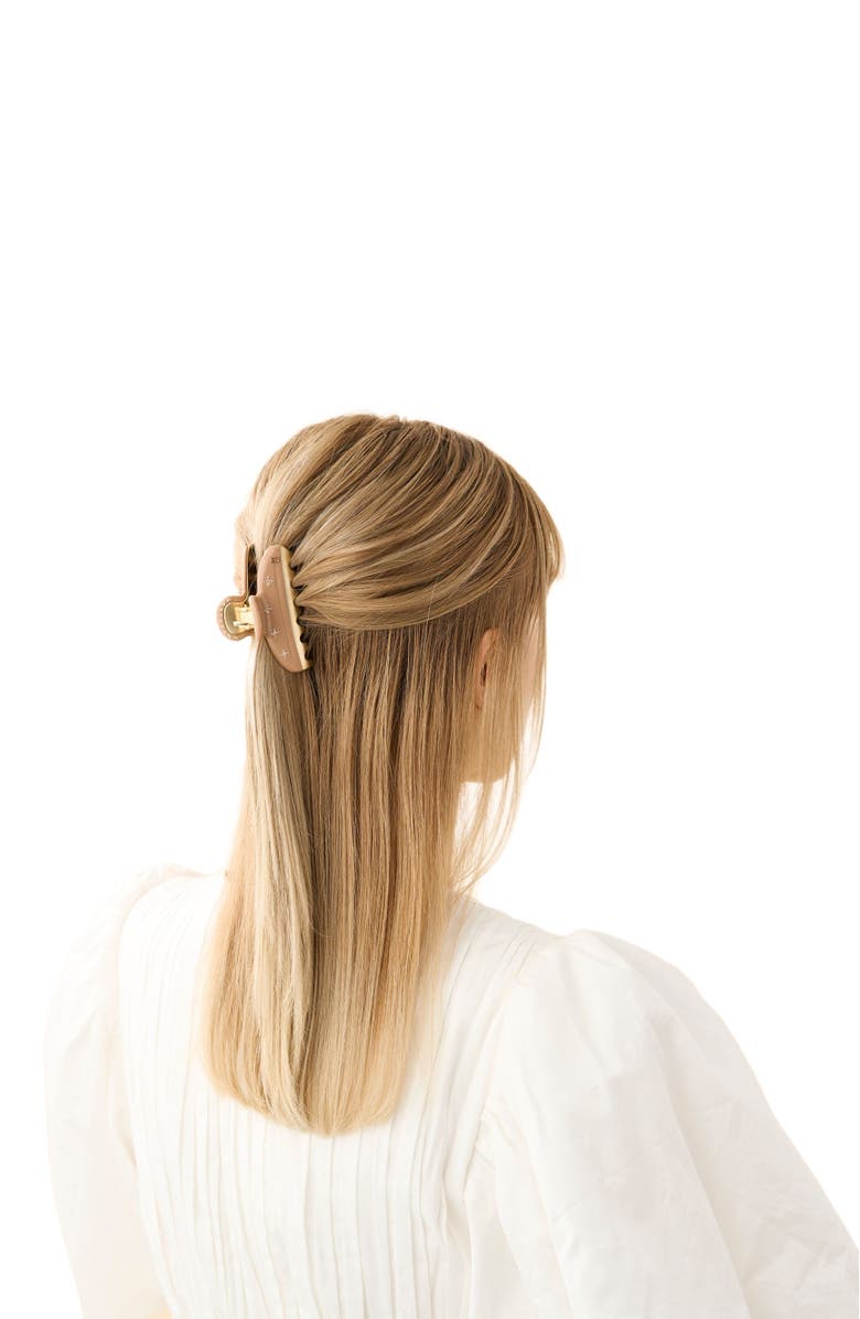 Alexandre de Paris Vendome Etoile Medium Swarovski<sup>®</sup> Crystal Embellished Hair Clip, Alternate, color, 