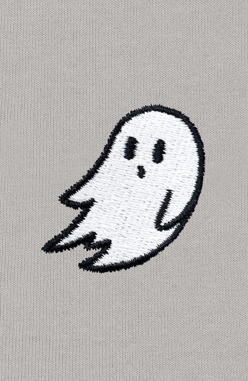 Dalix Ghost Zip Hoodie In Silver