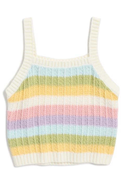 Kids' Stripe Knit Tank (Big Kid)