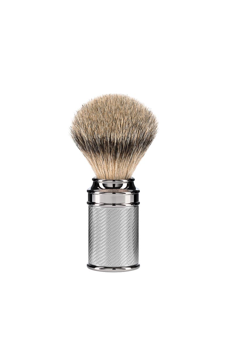 MÜHLE Traditional Chrome Silvertip Badger Shaving Brush, Main, color, Chrome