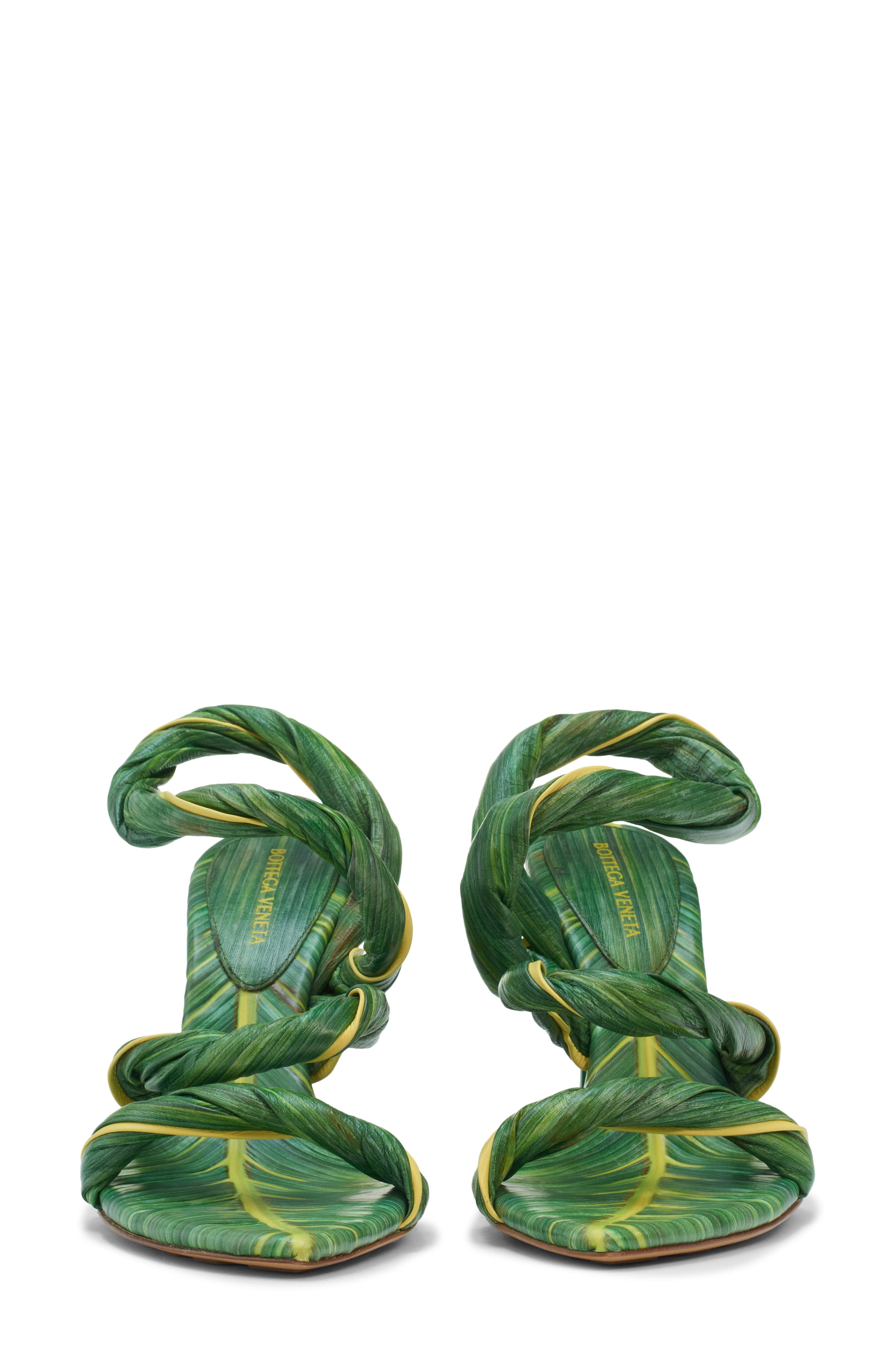 Bottega Veneta Leaf Ankle Strap Sandal, Alternate, color, 