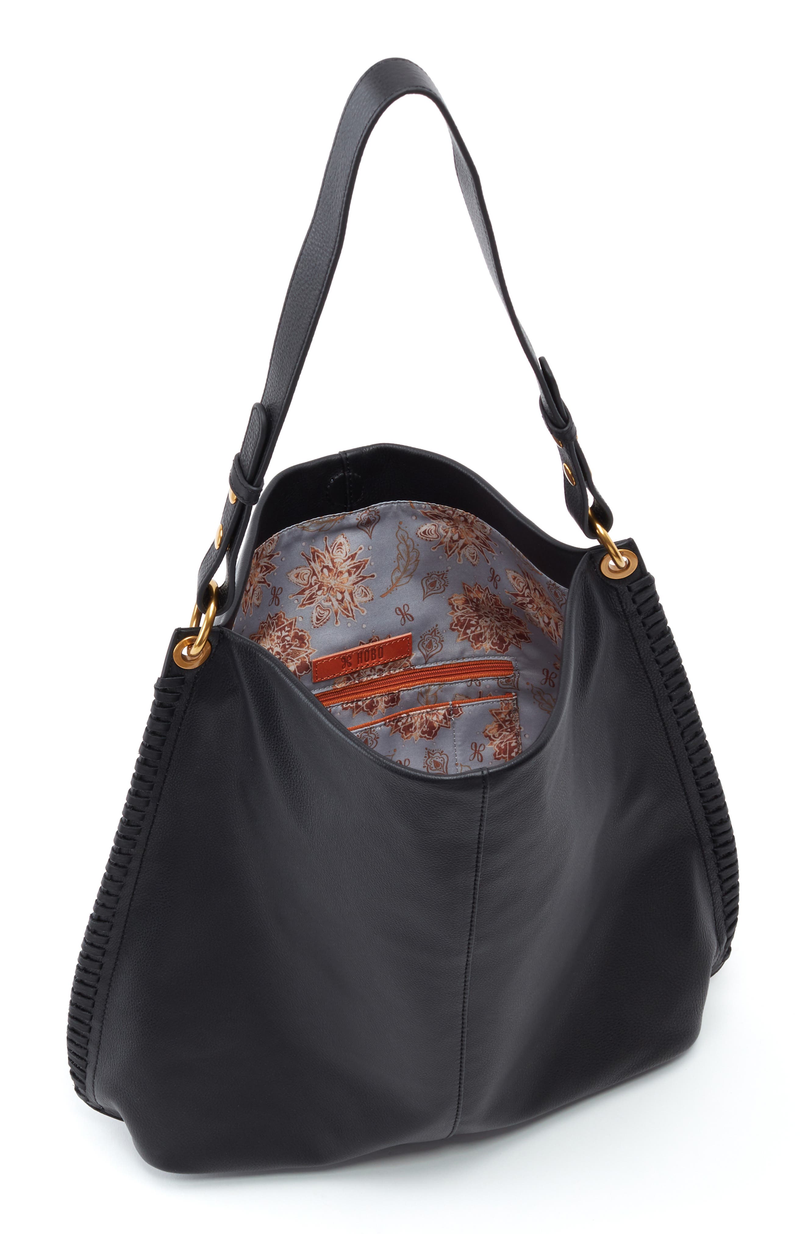 HOBO Moondance Leather Shoulder Bag, Alternate, color, 