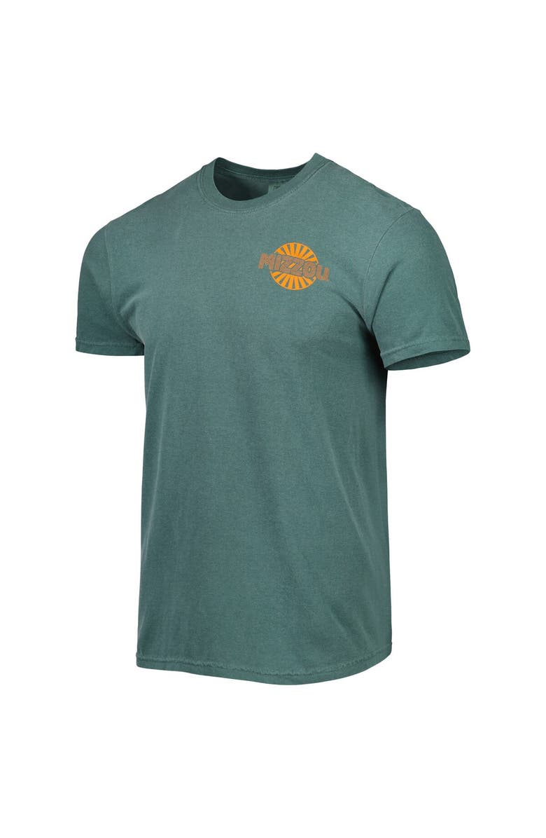 IMAGE ONE Men's Green Missouri Tigers Lake Life Comfort Color T-Shirt, Alternate, color, Green