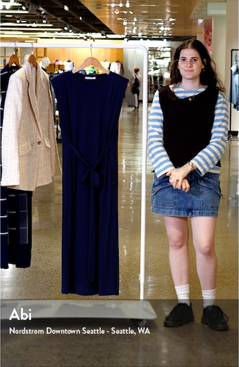 Conroy Cap Sleeve T-Shirt Dress, sales video thumbnail