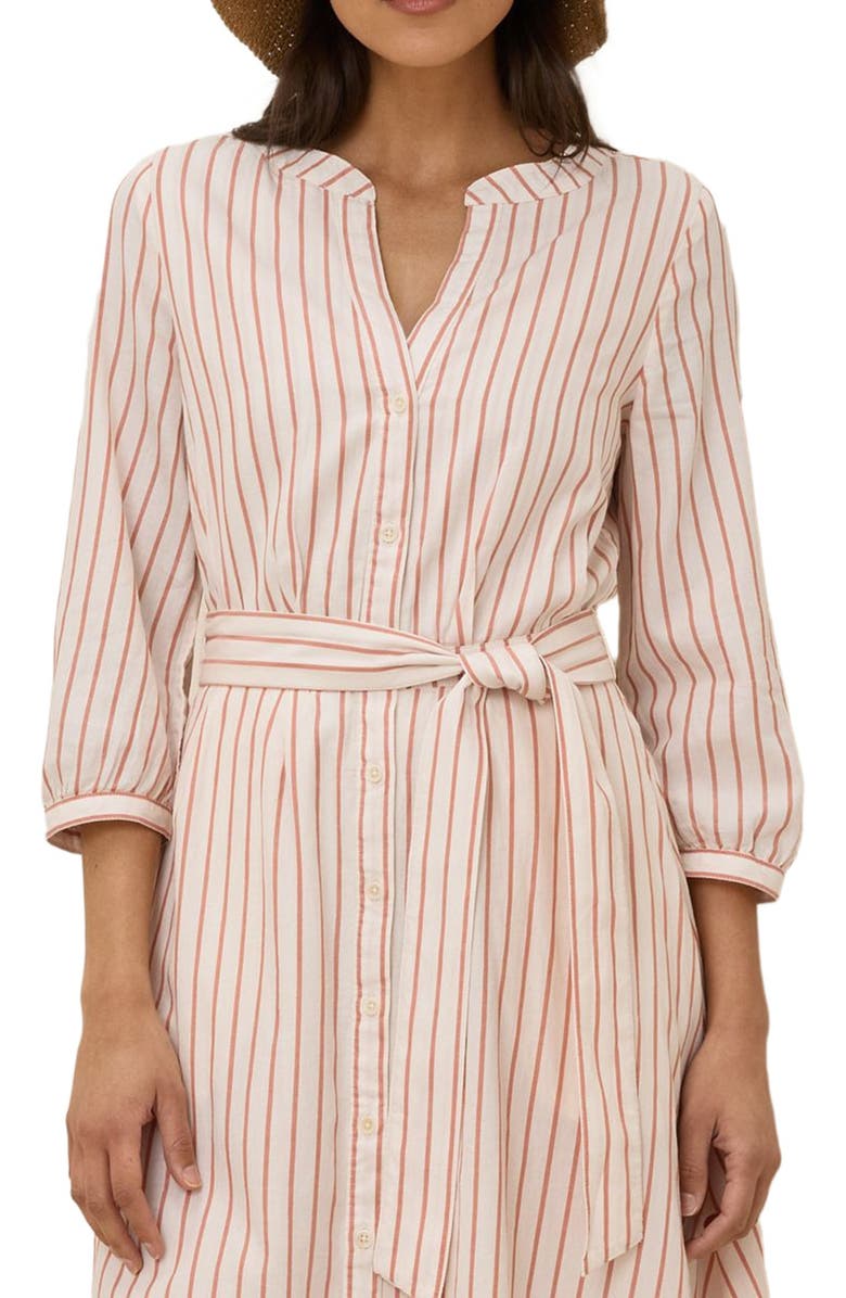 Pact Organic Cotton Sunset Lightweight Cotton Easy Dress, Alternate, color, Zuma Stripe