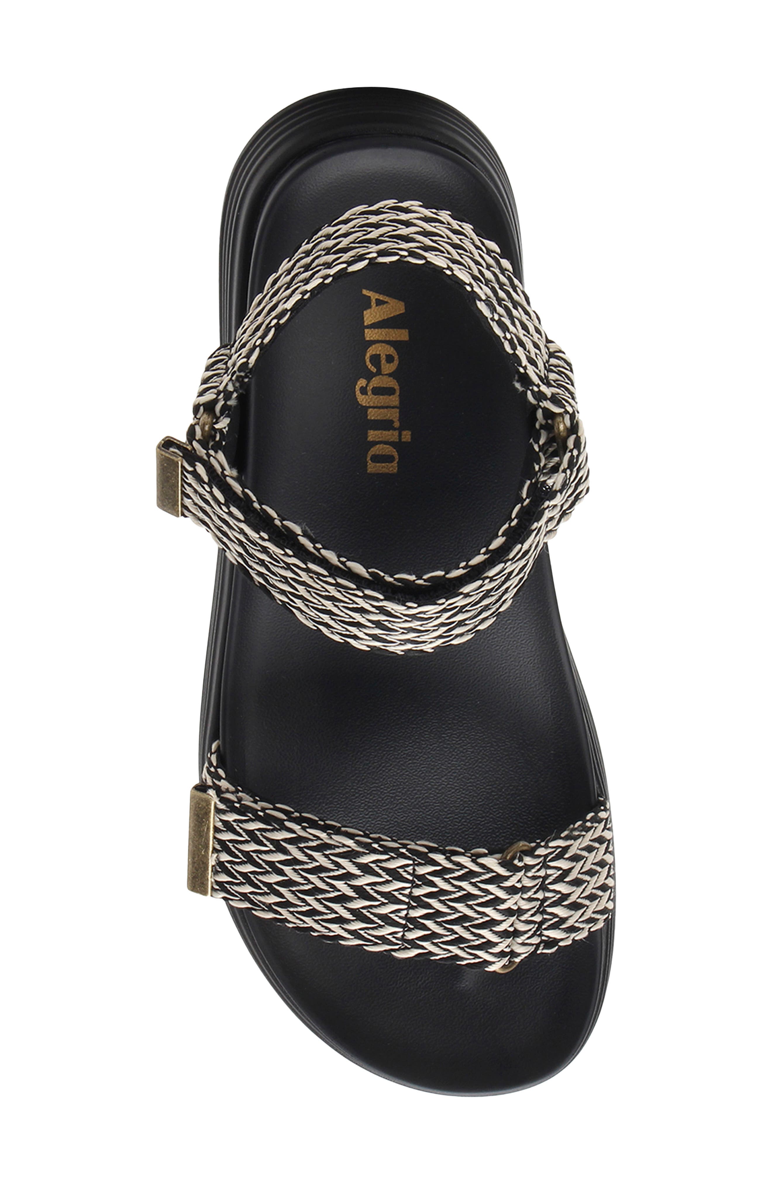 Alegria by PG Lite Allyson Platform Sandal, Alternate, color, French Braid