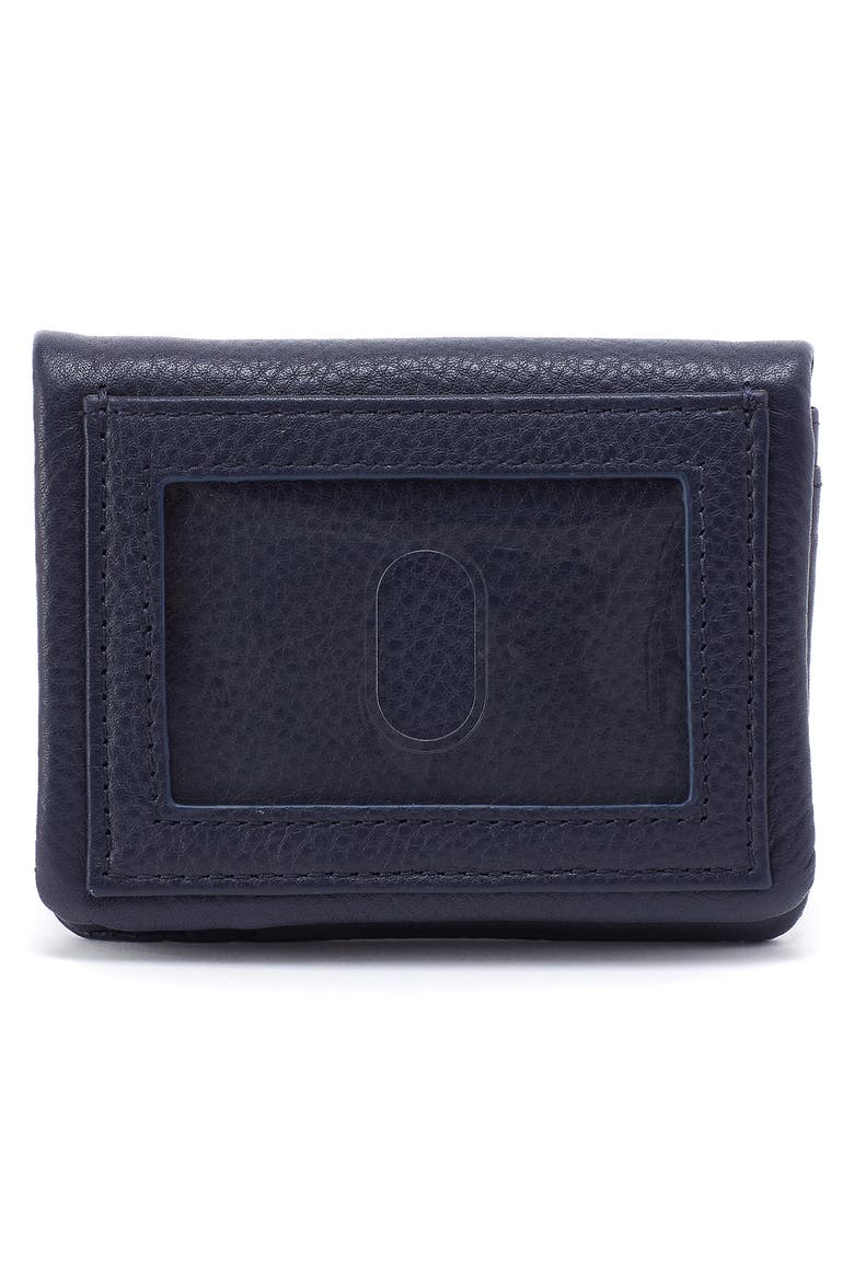Lumen Mini Leather Wallet, Alternate, color, INK NAVY