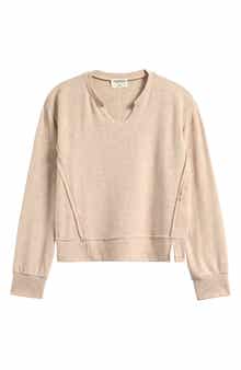Kids' Long Sleeve Hacci Top