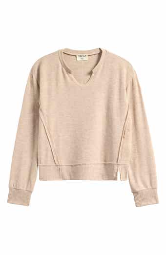 Kids' Long Sleeve Hacci Top