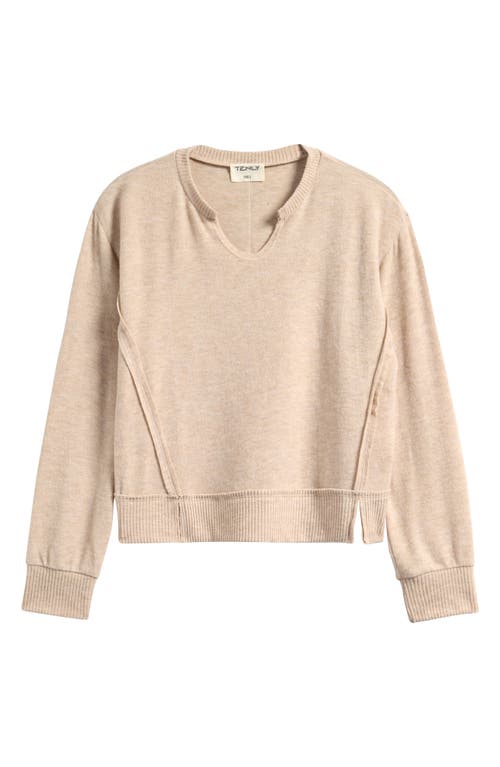 Tenly Kids' Long Sleeve Hacci Top