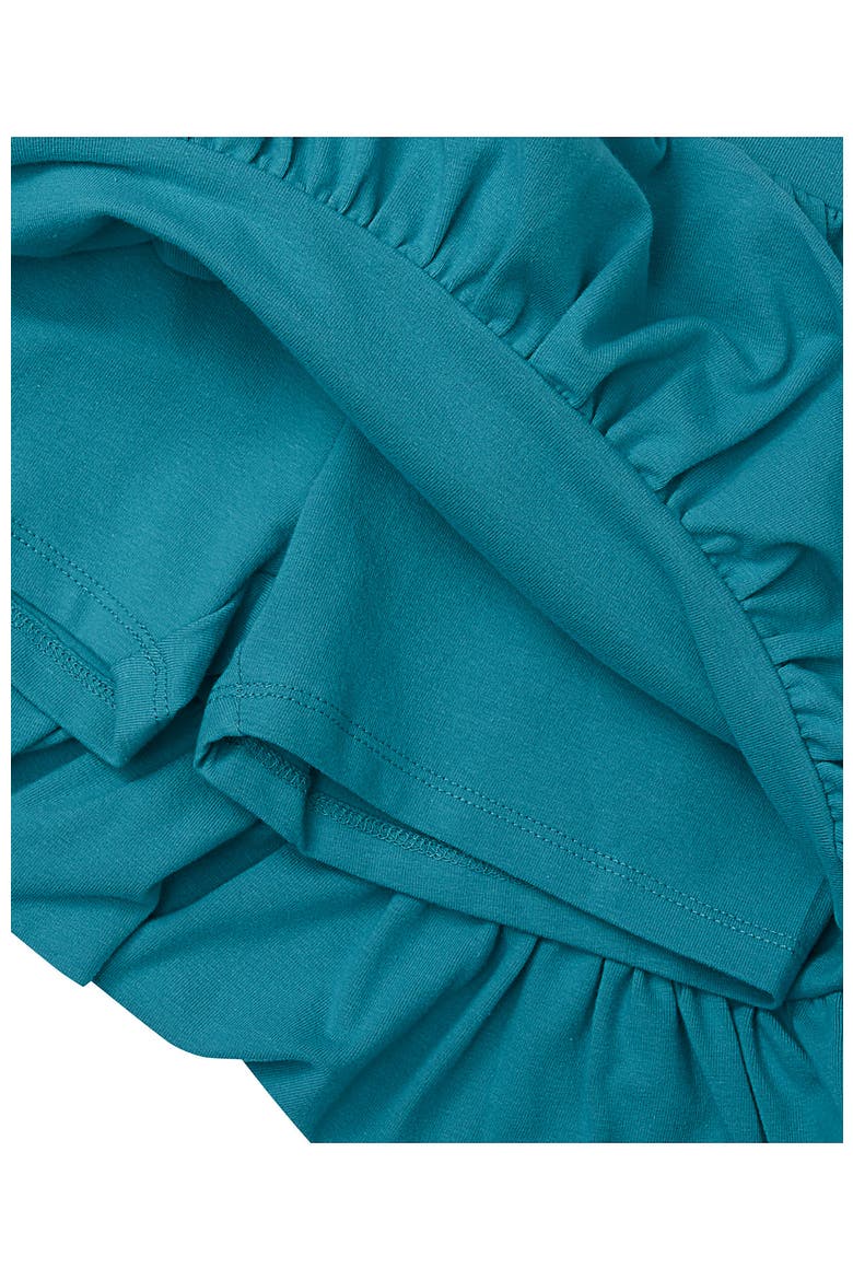 Girls Bubble Skort, Alternate, color, Baltic Teal