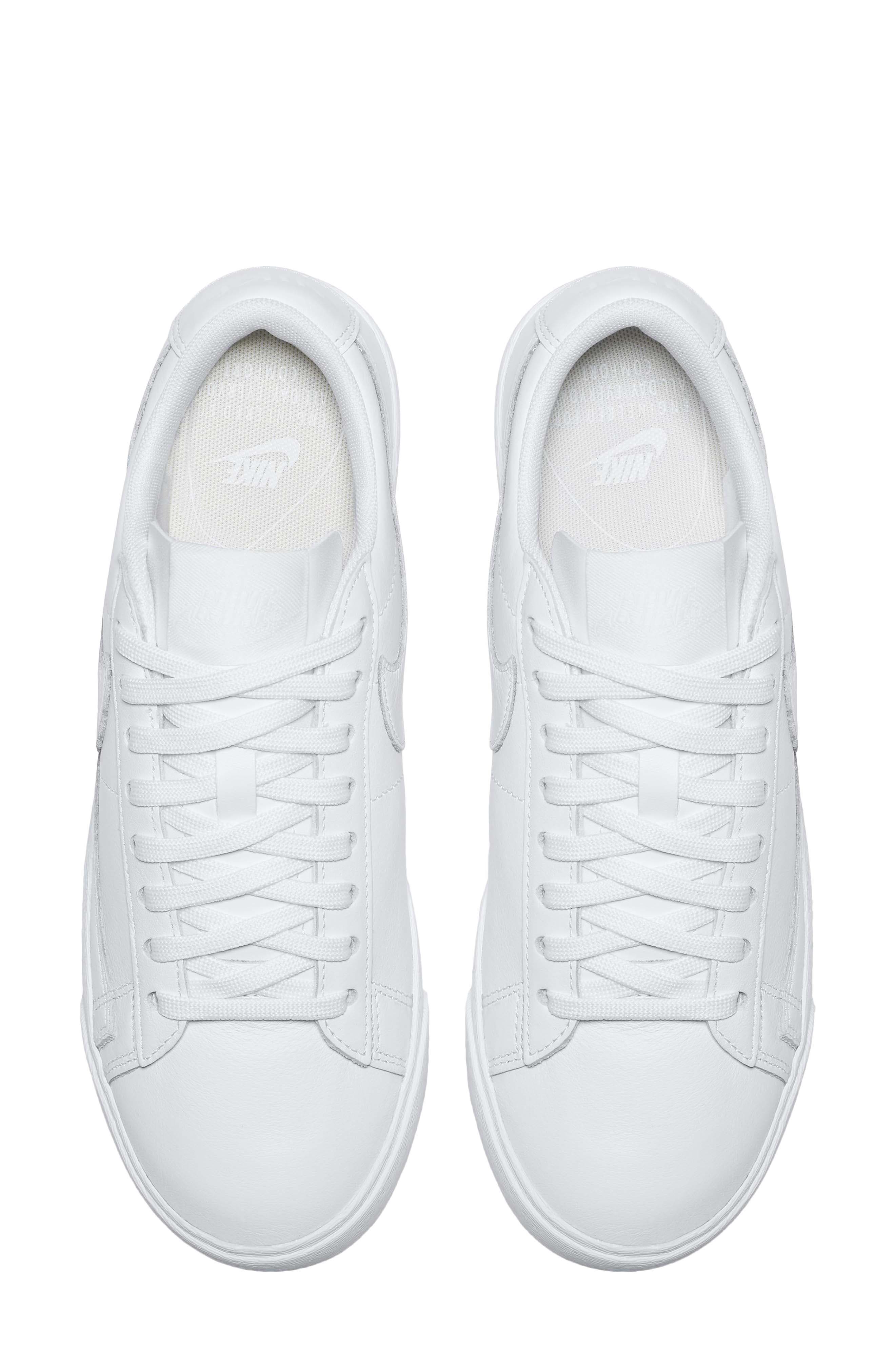 Blazer Low SE Sneaker, Alternate, color, WHITE/ WHITE/ WHITE