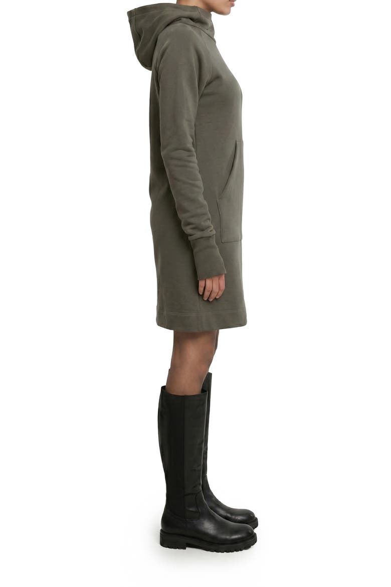Tompkins Hoodie Dress, Alternate, color, OLIVE