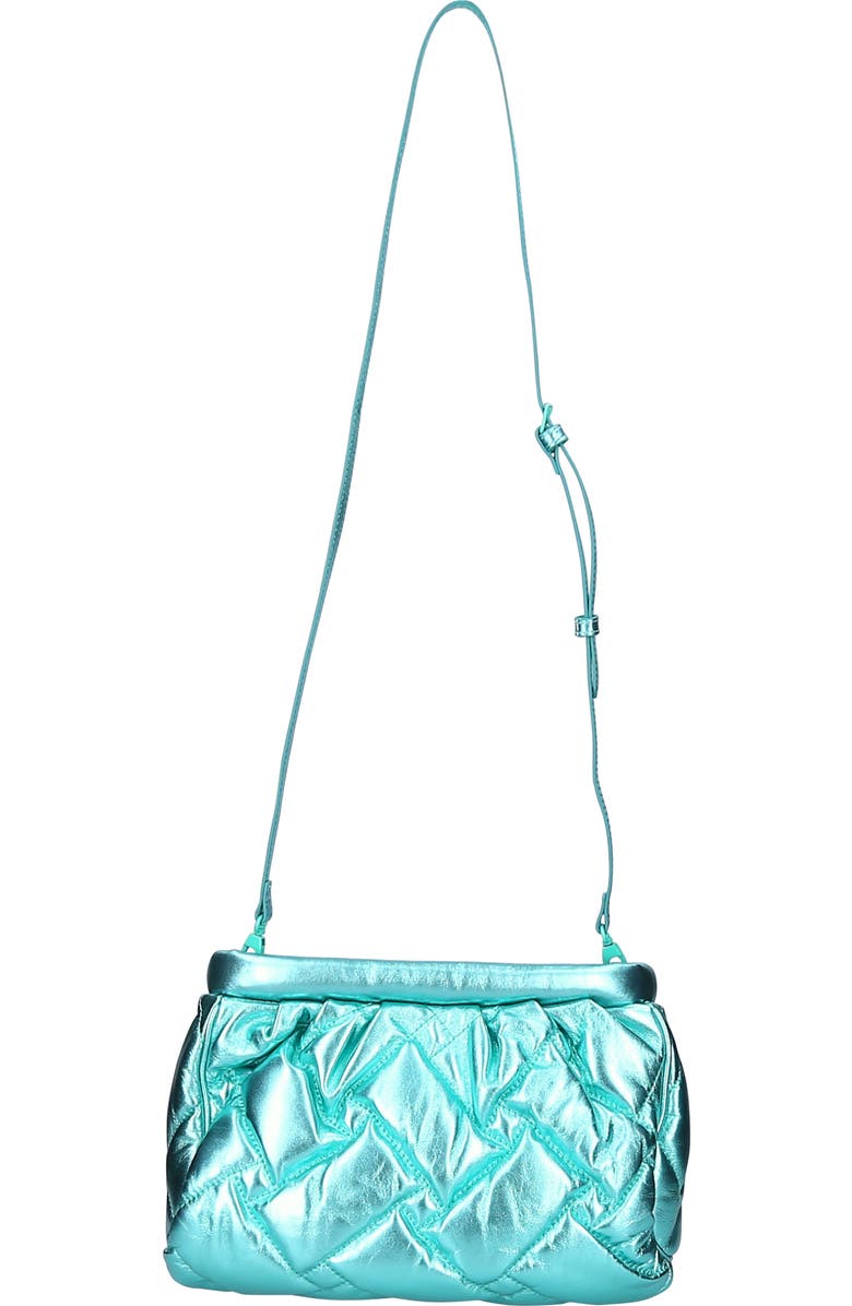 Kurt Geiger London Kensington Leather Clutch, Alternate, color,