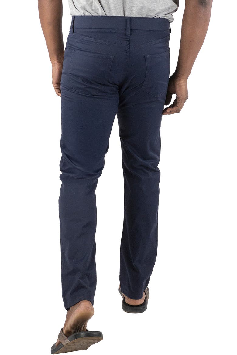 Performance Athletic Fit Pants, Alternate, color, VINTAGE INDIGO
