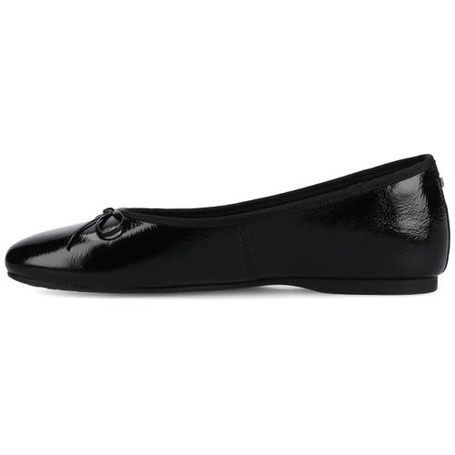Birdies The Songbird Flat Patent Leather In Black