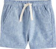 NEXT Kids' Linen & Cotton Shorts