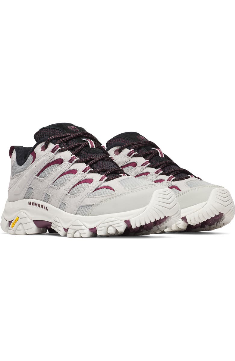 Merrell Moab 3 Hiking Shoe, Main, color, Pigeon/ Dark Cherry