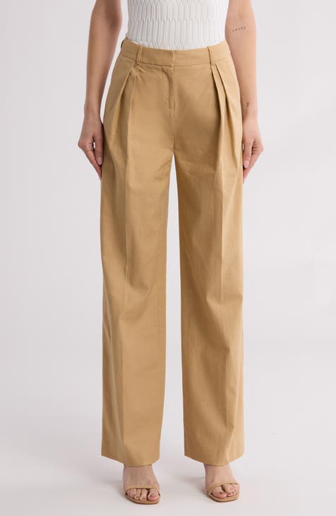 Pleated Pants