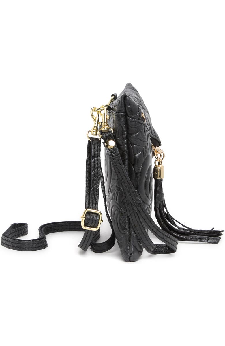 LISA MINARDI Fringe Leather Crossbody Clutch | Nordstromrack