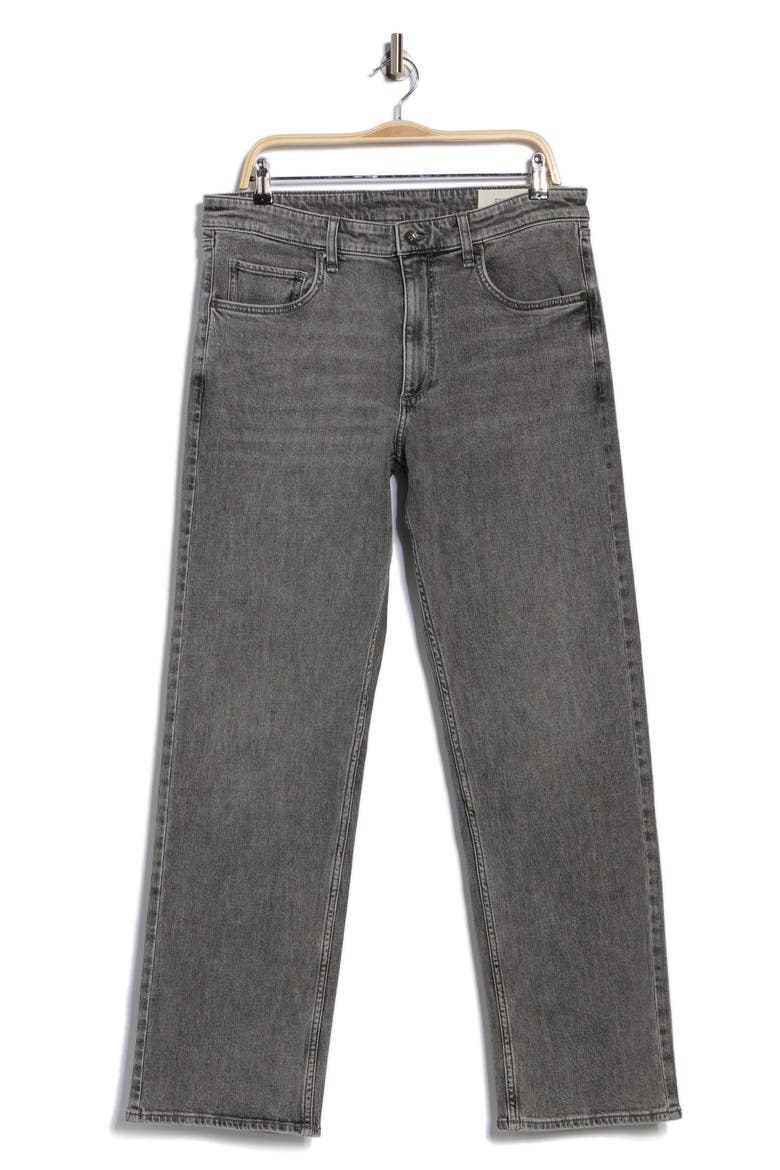 Fit 4 Authentic Stretch Straight Leg Jeans, Alternate, color, STOCK BRIDGE