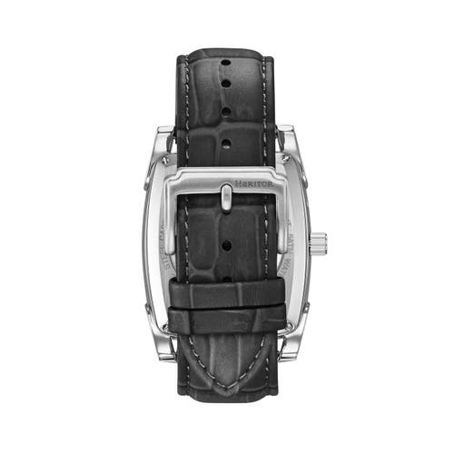 Heritor Automatic Valentin Mens Automatic Watch With Date In Black